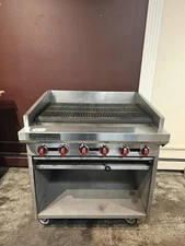 American Range Heavy Duty Charbroiler ADJF-36 Natural Gas 2018 Model Adj Grates