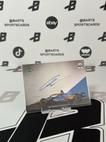 2025 Parkside IndyCar Callum Ilott Signature Series Car Shimmer Foil /25