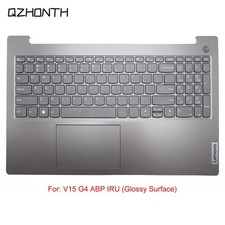New For Lenovo V15 G4 ABP IRU Palmrest with US Keyboard Black 15.6"