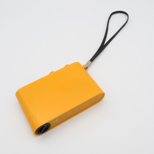 Radio d'epoca a transistor Aitron - design Space Age - giallo retrò - anni '70 - Foto 4 di 7