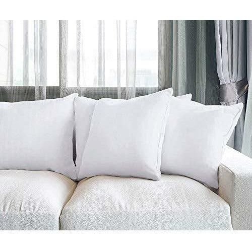 Utopia Bedding Throw Pillow Inserts (Set of 4, White), 20 X 20 Inches Pillow