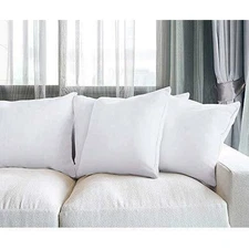 Utopia Bedding Throw Pillow Inserts (Set of 4, White), 20 X 20 Inches Pillow