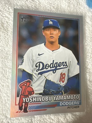シャルロッテページ 2025 Topps Heritage 1976 Redefined Yoshinobu Yamamoto Holographic