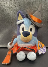 Bluey Halloween Witch Plush 9" Dan Dee Stuffed Animal Toy NWT Holiday 2024