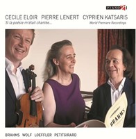 Eloir Cecile - Brahms Works For Alto Viola - Cd - G3Z
