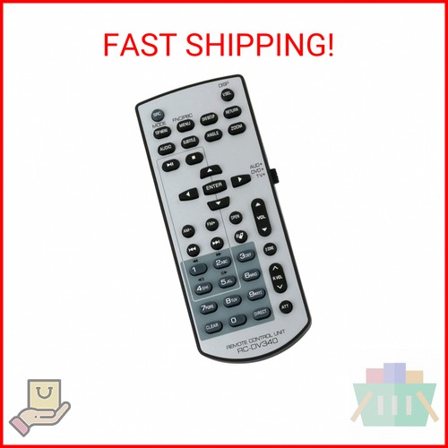 Télécommande De Remplacement RC-DV340 Pour KENWOOD DDX514 DDX616 DDX7019 - Neuve Sous Sachet