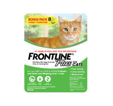 Frontline Plus Flea and Tick Cat Treatment, 7 1 Doses
