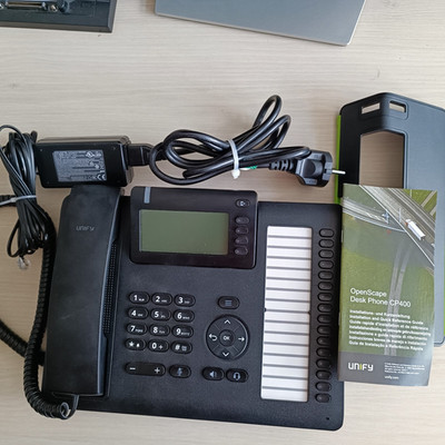Unify OpenScape Desk Phone CP400 VoIP-Telefon - Schwarz (L30250-F600-C427)