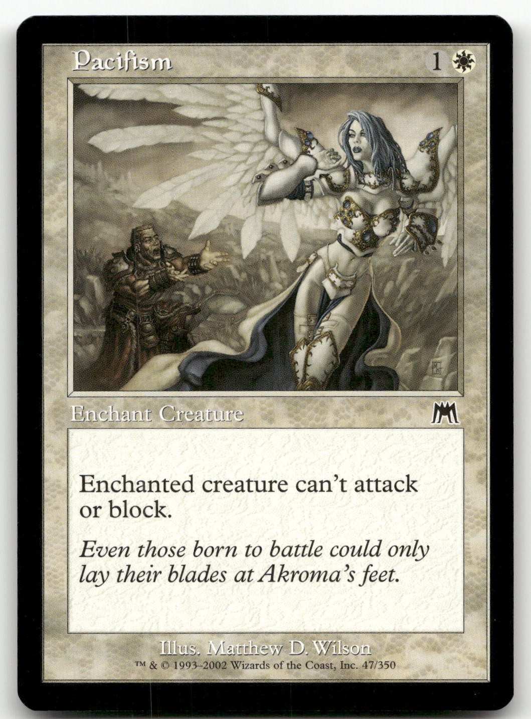 Pacifism #47 (NM) Onslaught ONS Magic MTG