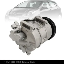 Fit For Toyota Yaris 2006-2012 1.5L A/C Compressor With Clutch 883105248