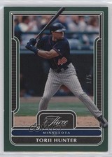 2023 Panini Three and Two Emerald 1/5 Torii Hunter #79 04tw