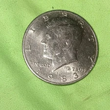 1983P Kennedy 50c DDO DDR Major DIE CLASH VARIETY Rare In Beautiful MS Condition