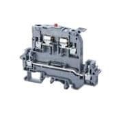 1pcs DDFL4U(E)/24 DIN Rail Terminal Blocks Dbl Lvl with LED