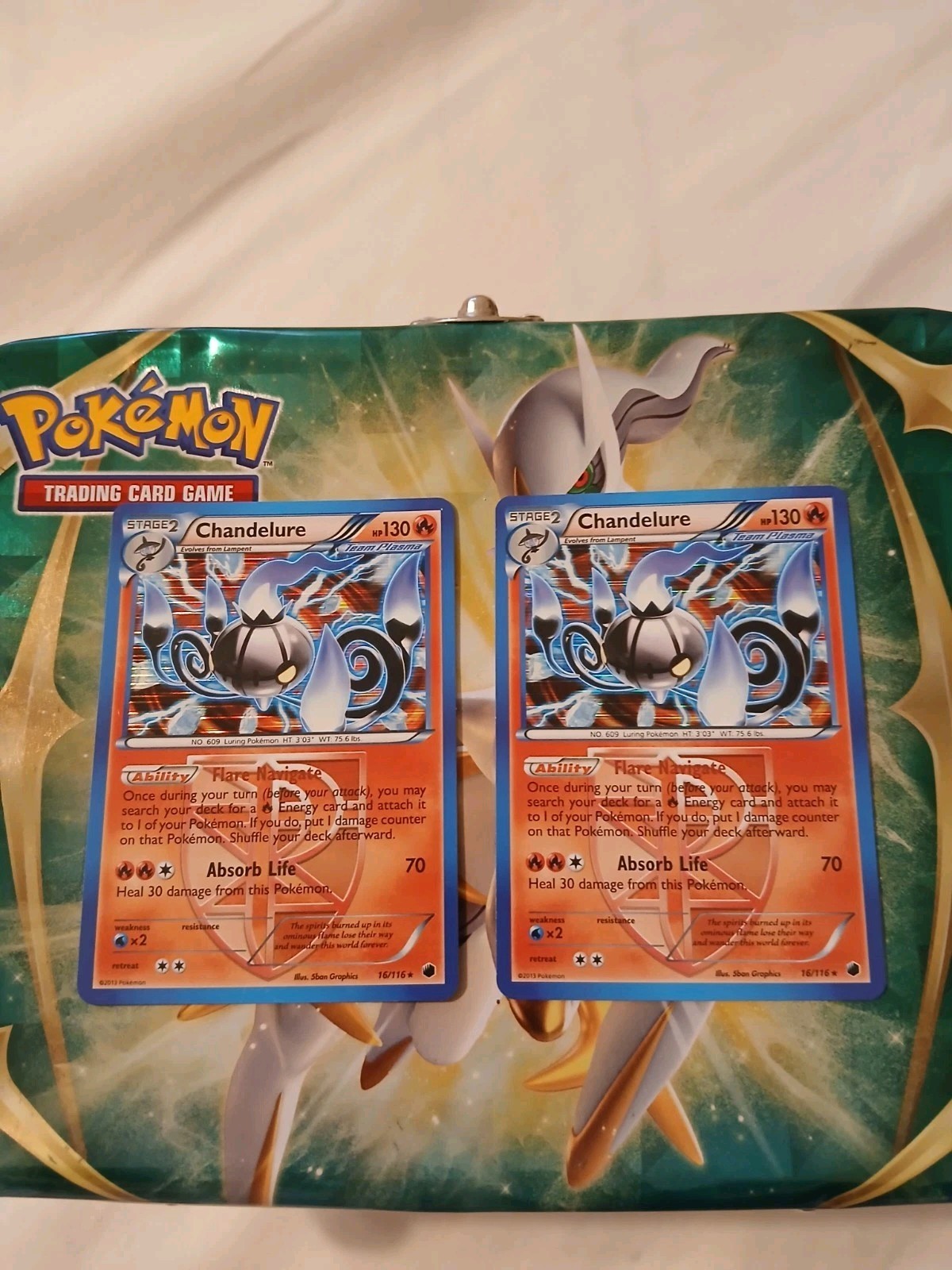 Chandelure (Team Plasma) - Plasma Freeze (PLF) 16/116 Holo NM