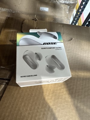 New Bose QuietComfort Ultra Wireless In-Ear Headphones - White Smoke - Fast Ship