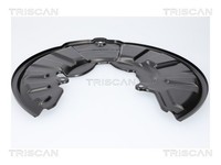 Spritzblech Bremsscheibe Triscan 8125 23119 Stahl FüR Smart Fortwo 451 Cdi 300