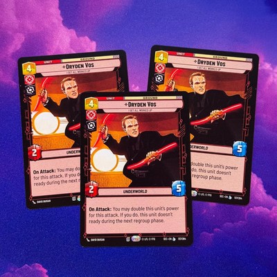 SEC PLAYSET 3x Secrets of Power SWU Multibuy Star Wars Unlimited Playsets Three