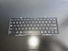 Foldable Bluetooth Keyboard, Ultra-Slim Metal Keyboard Iclever Keyboard IC-BK03