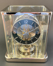 Zz ATMOS "Elysée" Uhr JLC Kaliber 540 tiefgrünes Zifferblatt - Platin u. Nickel