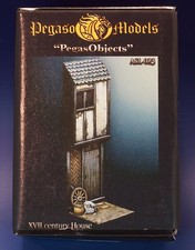 Original Resin Base Kit- Pegaso Models 54mm - XVII Century House (ASL-023)