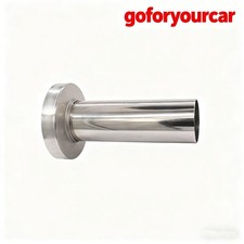 Universal 4 Inches Exhaust Muffler Tip Stainless Steel Round Removable Silencer Universal 4 Inches Exhaust Muffler Tip Stainless Steel Round Removable Silencer