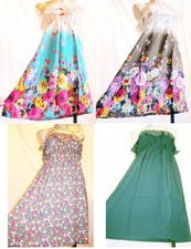 Off the shoulders summer dress one size would fit UK sizes 8 to 12 beach holiday