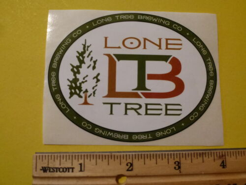COLORADO Craft Beer STICKER ~ LONE TREE Brewing Company; Highlands Ranch, CO - Picture 1 of 1