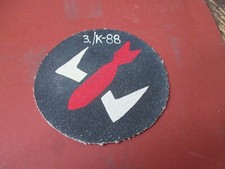 WWII GERMANY CONDOR LEGION 3./K-88 BOMB   FLIGHT JACKET PATCH
