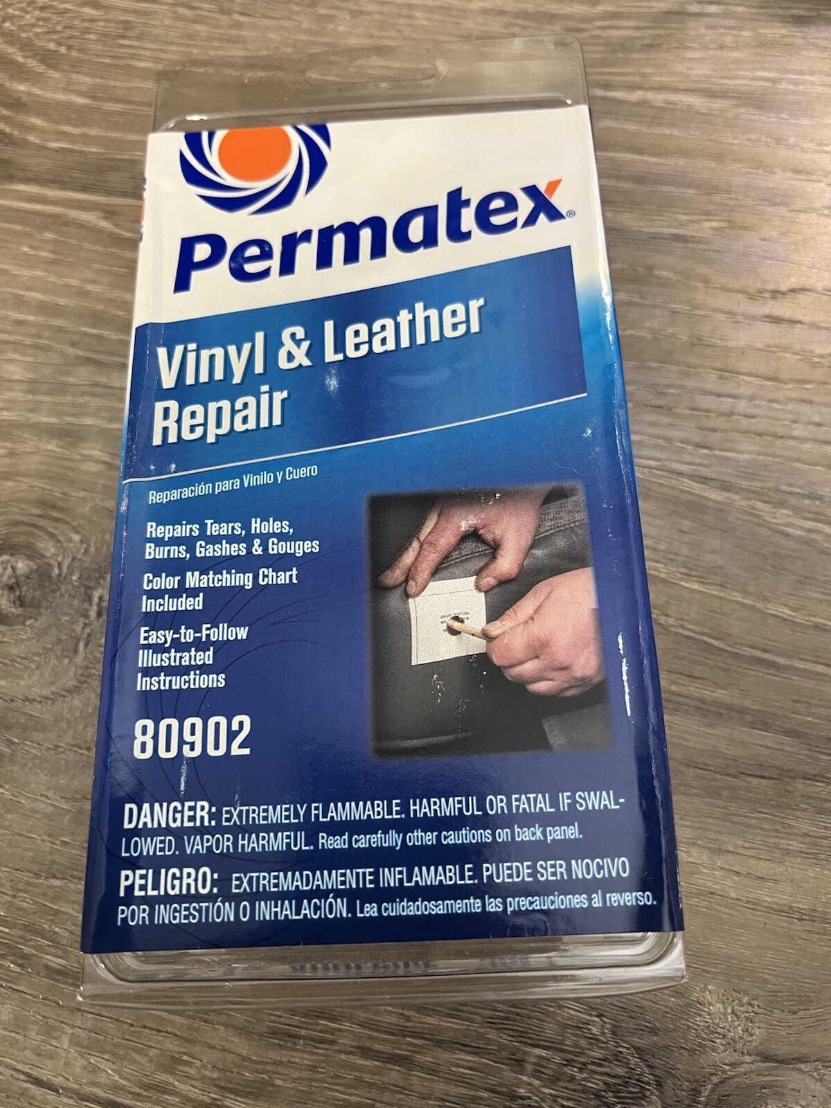 Permatex 80902 Leather and Vinyl Repair Kit Bin 48 eBay