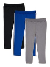 Garanimals Baby Boy Taped Sweatpants, 3-Pack, 12 Months