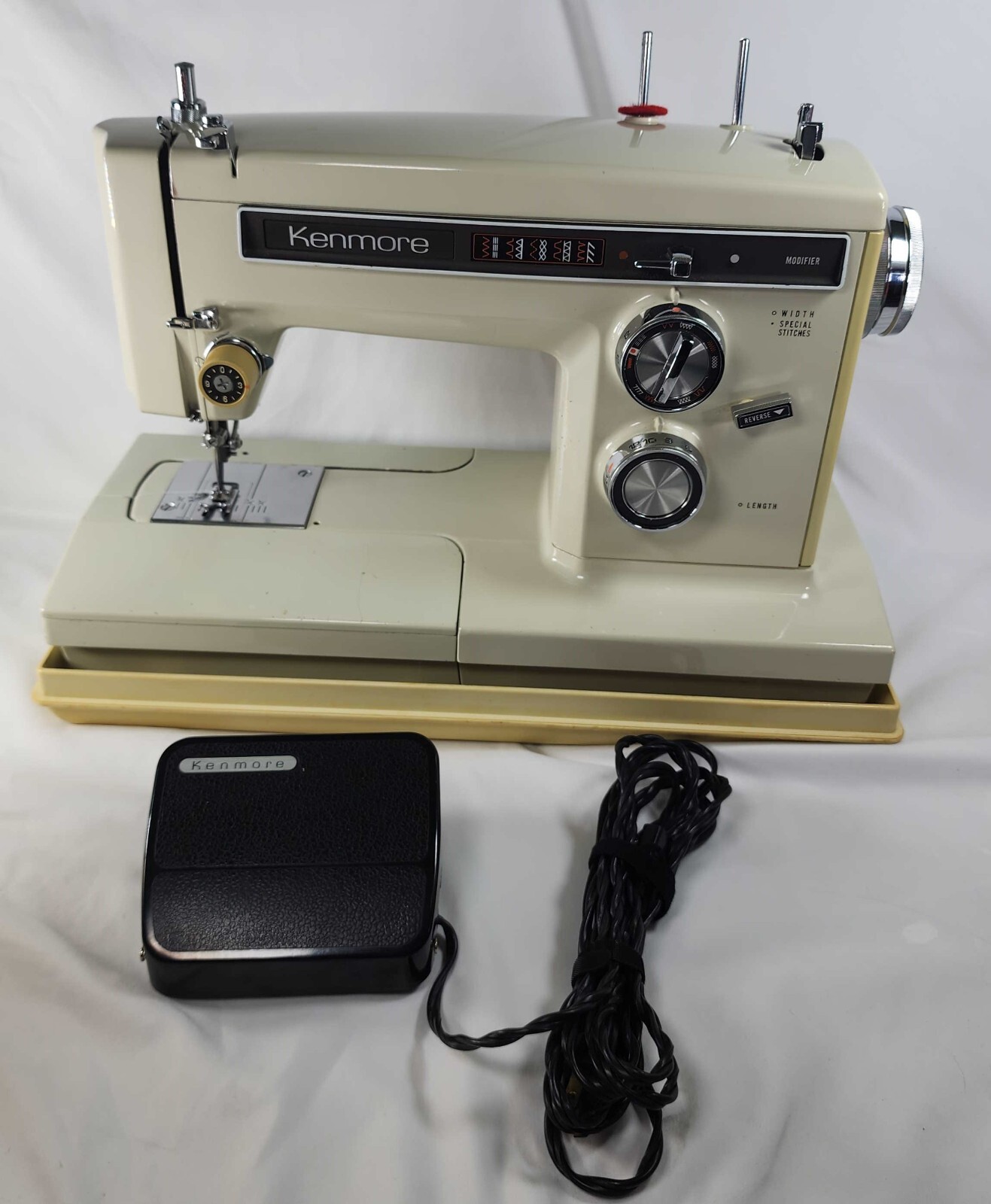 Vintage Sears Kenmore 158.19411 Sewing Machine High Shank Heavy Duty