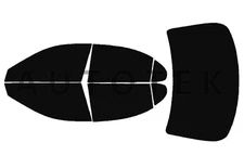 PreCut All Sides + Rear Window Film Any Tint Shade For Lexus ES Sedan 2002-2006