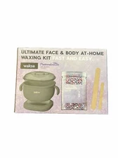 Wakse Milky Marshmallow Ultimate Face & Body At Home Waxing Kit w/ Applicators