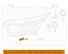 HONDA OEM 17-22 CR-V Headlamp Components-Headlamp Assy Holder 33102TLAA01
