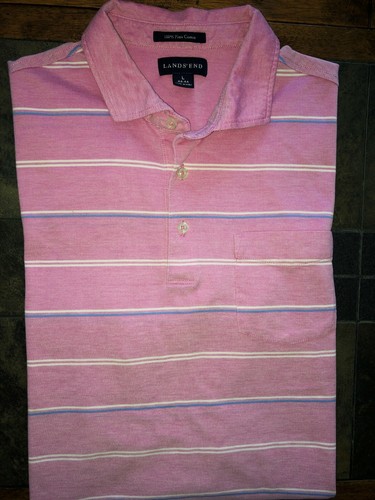 Mens Lands' End Pima Cotton Short 