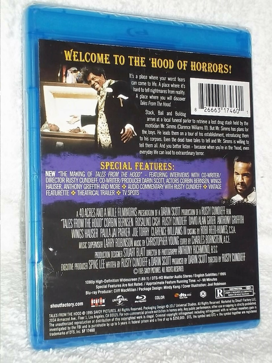 Tales From The Hood Collector's Edition [1995] (Blu-ray, 2020) NEW