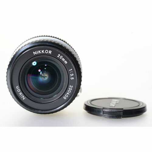 Nikon Ai Nikkor 3,5/20 Weitwinkel - 20mm 1:3.5 Wide Angle Lens