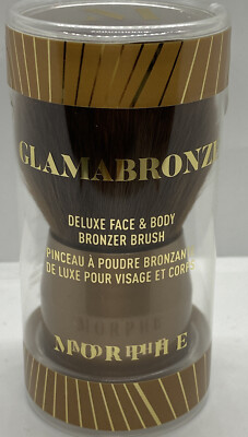 NEW MORPHE GlamaBronze Deluxe Face & Body Bronzer Brush SEALED   AUTHNTC