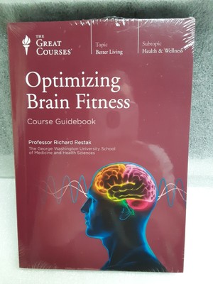 The Great Courses Optimizing Your Brain Fitness Sealed! Course Guidebook & DVD