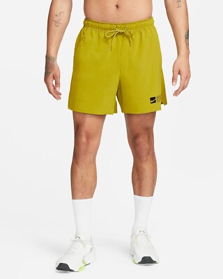 Nike Unlimited Men's Dri-FIT 5'' Unlined Versatile Shorts Moss Large FN1846-390