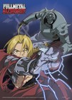 Full Metal Alchemist Edward & Alphonse Anime Cloth Wall Scroll Poster Ge-9599