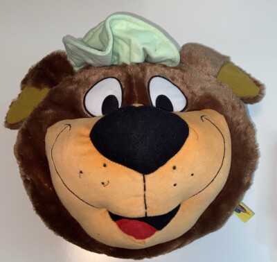 Yogi Bear Plush Toy Stuffed Animal 12X16 Teddy Bear Pillow Hannah