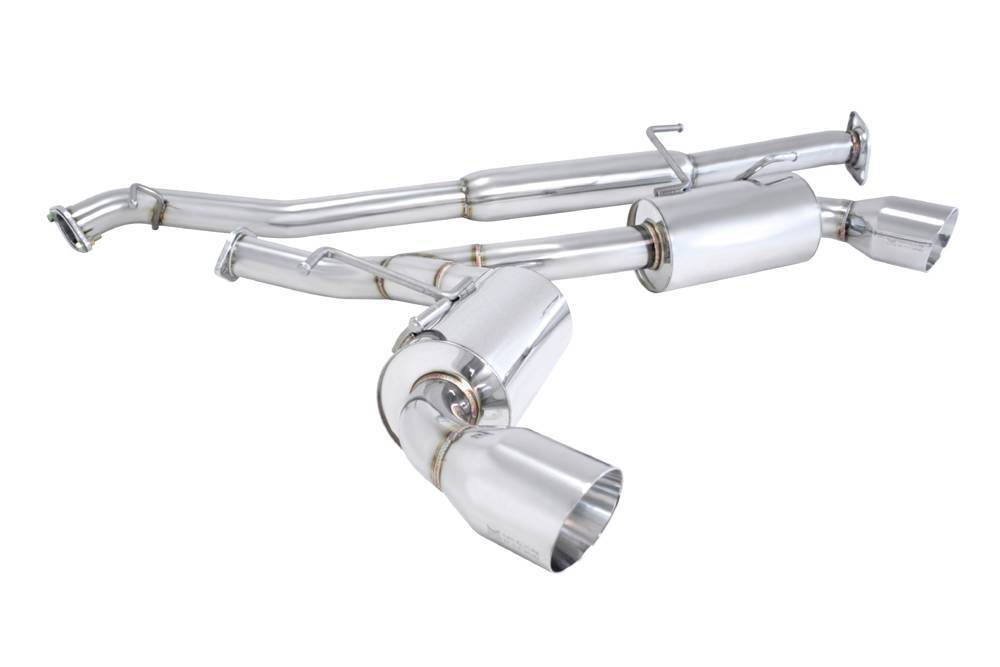 MEGAN NA TYPE CATBACK EXHAUST STAINLESS TIPS FOR 13-UP SUBARU BRZ