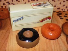 Entenmann's Box of Doughnuts Play Food Pretend RARE chocolate glazed donut