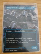 MTG Knights of Dol Amroth 0432 (Borderless) Lord of the Rings M/NM Free UK P&P