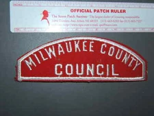 Boy Scout MILWAUKEE COUNTY/C (/64mm) 6839M