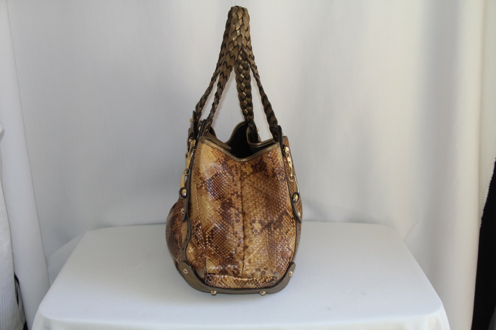 Gucci Pelham Medium Python Bag. RARE Gorgeous Col… - image 3