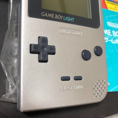 Game Boy Light Silver Hobby Toy Console GB hard MGB-101 In Box