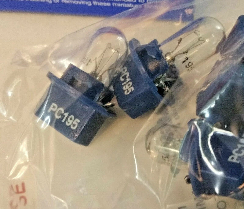 Instrument Panel Light Bulb Rear ACDelco GM Original Equipment Wagner PC195  - Image 2 of 2