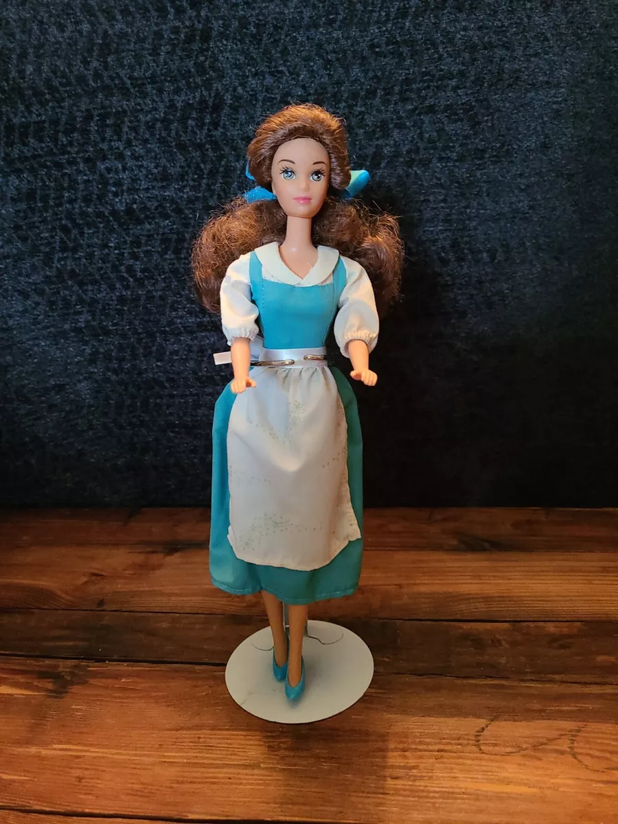 1991 Mattel Disney Classics Beauty and the Beast Belle Barbie Doll